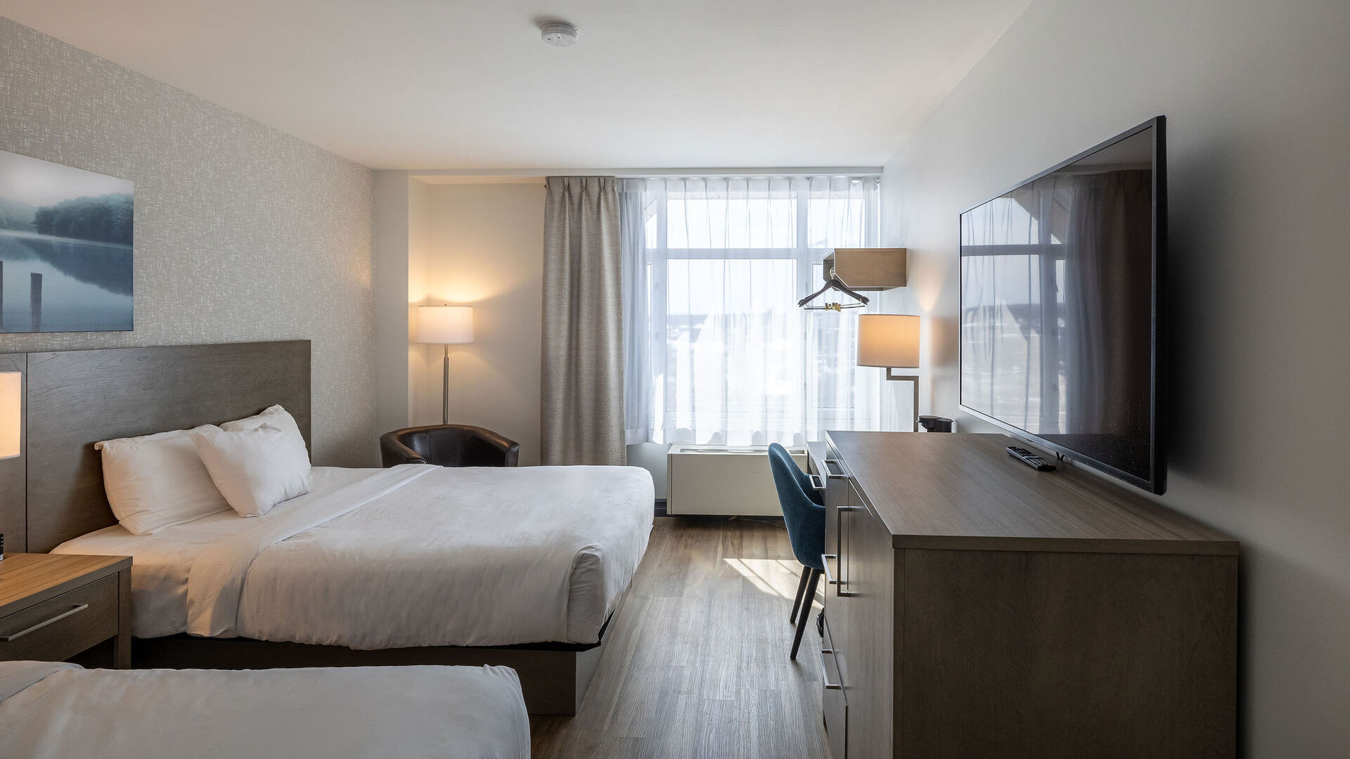 Chambre 2 grands lits (Queen) adaptée